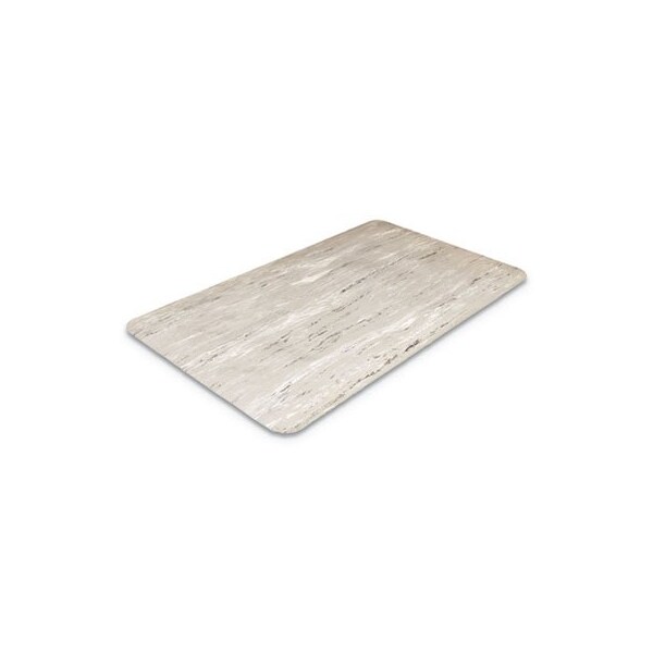 Crown Matting Technologies Crown, Cushion-Step Surface Mat, 36 X 72, Marbleized Rubber, Gray CU3672GY - main